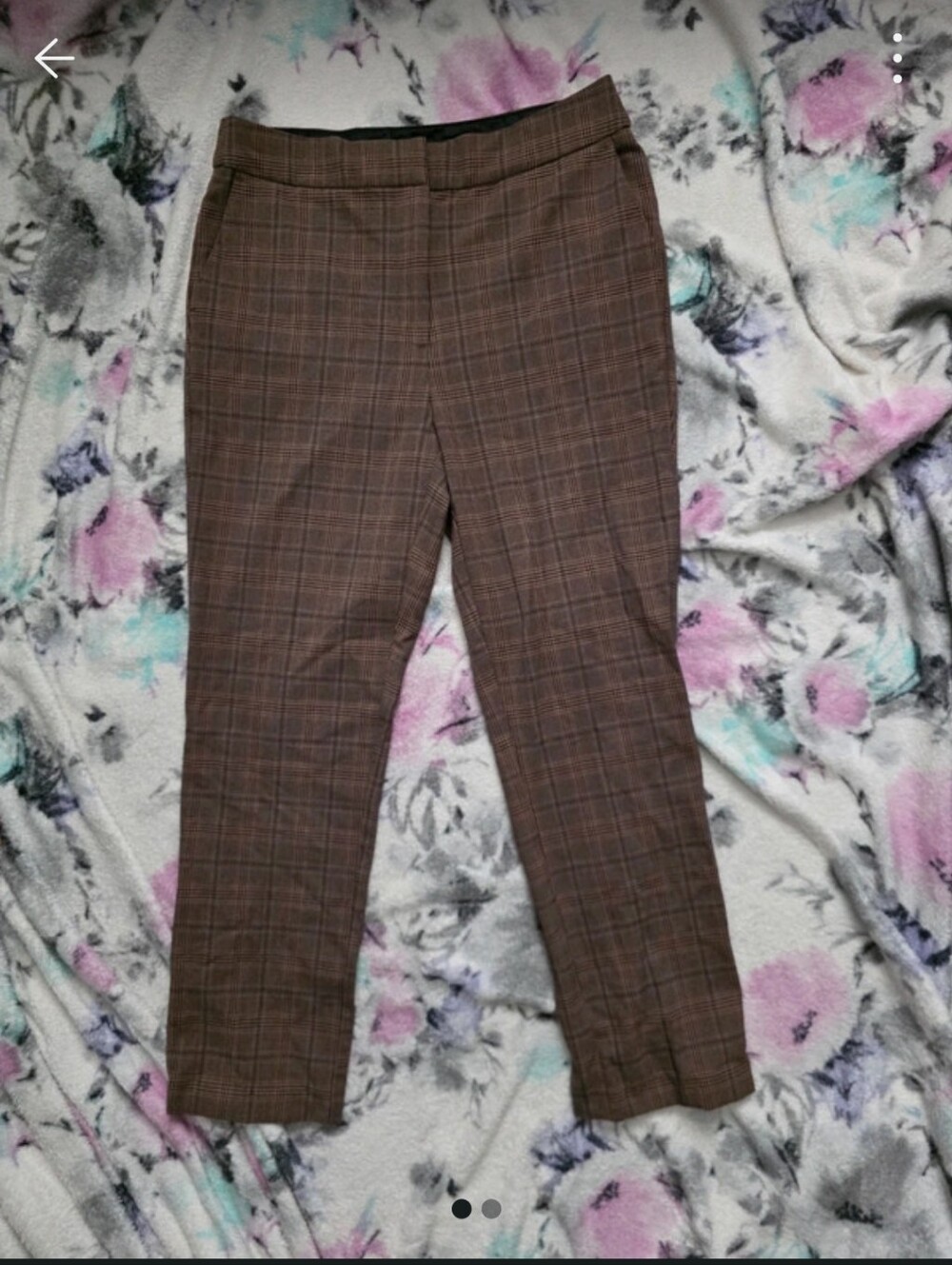 Joie Plaid Trousers